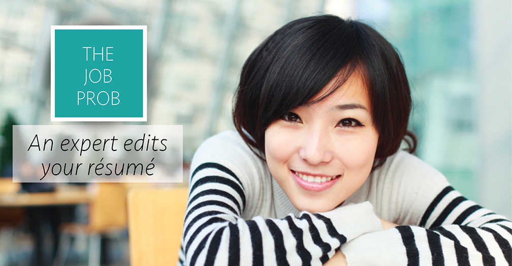 The job prob: An expert edits your résumé