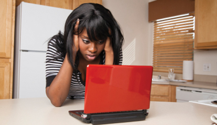 Stressed out student