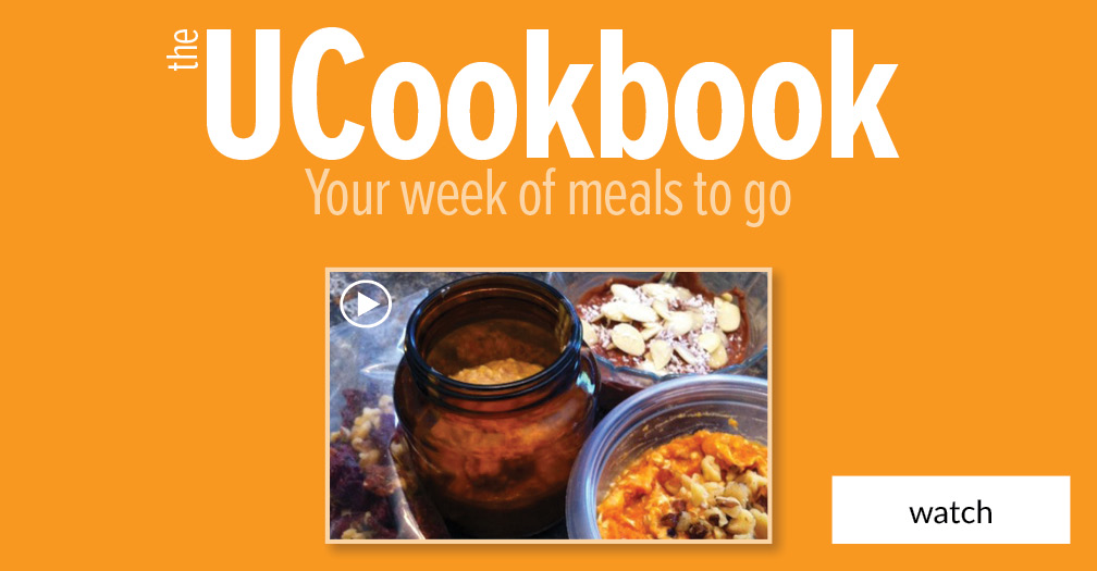 UCookbook: Your week of meals to go
