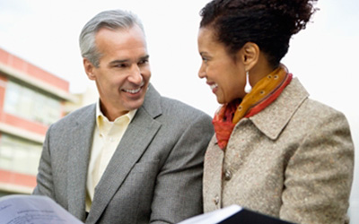 Older Students Engagging In Conversation