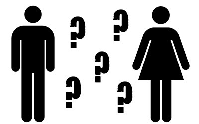 Male and Female Stick Figures
