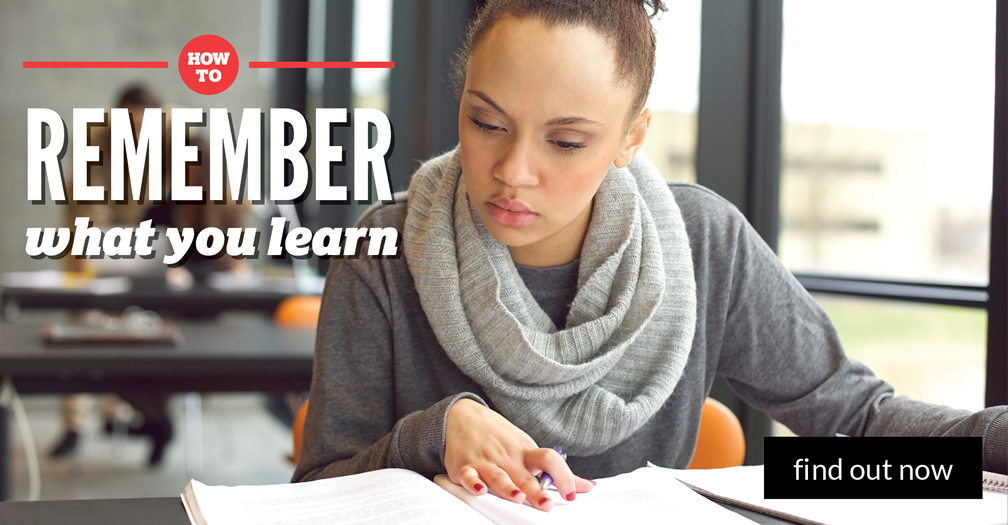 How to remember what you learn