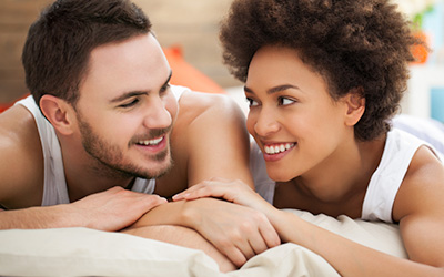 Couple In Bed Together