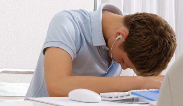 Burned out student