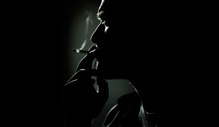 Student smoking