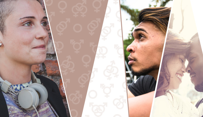 Students of various sexual identities