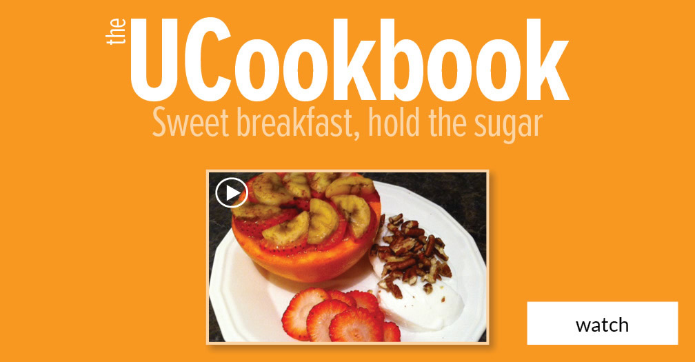 UCookbook: Sweet breakfast, hold the sugar